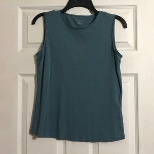 Blue / gray tank top